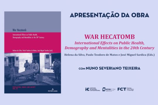 Apresentação do livro “War Hecatomb”