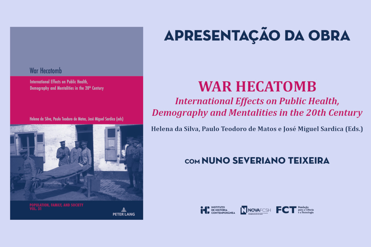 Apresentação do livro “War Hecatomb”