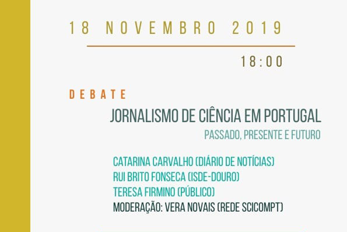 Jornalismo de Ciência em Portugal - Passado, Presente e Futuro
