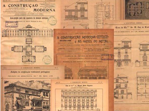 Website da revista «A Construção Moderna» (1900-1919)