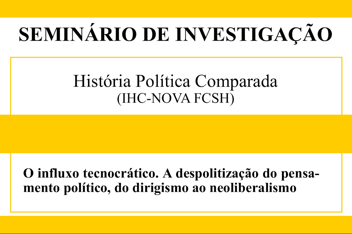 "O influxo tecnocrático. A despolitização do pensamento político, do dirigismo ao neoliberalismo"