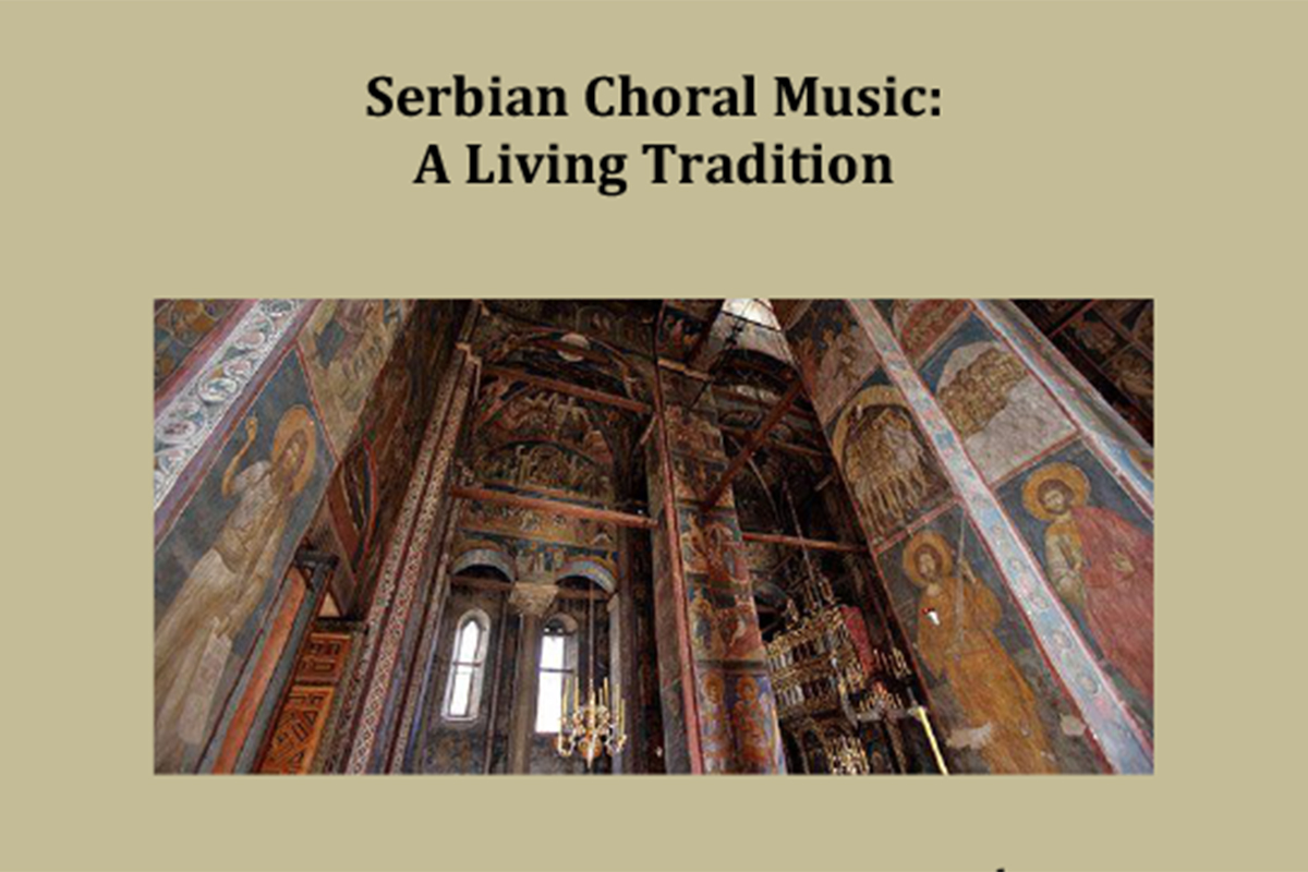 Serbian Choral Music: A Living Tradition [CANCELADO]