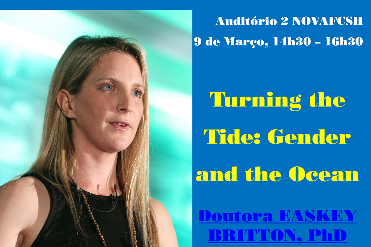 Easkey Britton na NOVA FCSH - "Turning the Tide: Gender and the Ocean"