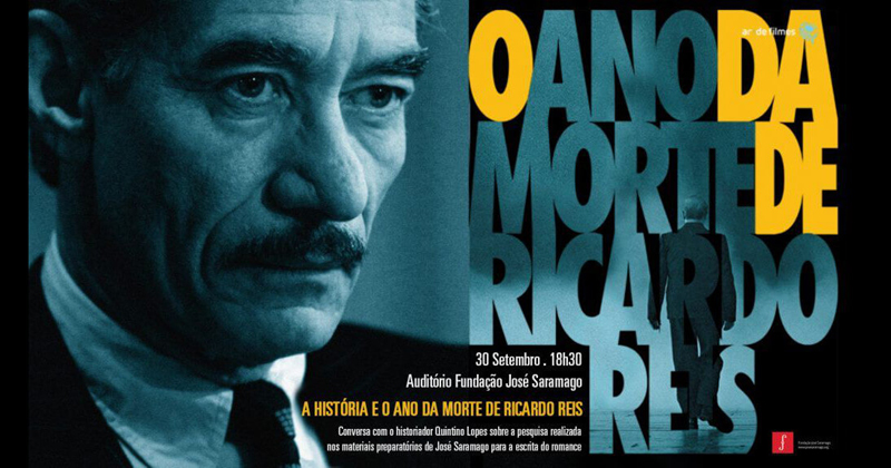 o ano da morte de ricardo reis - cartaz do filme