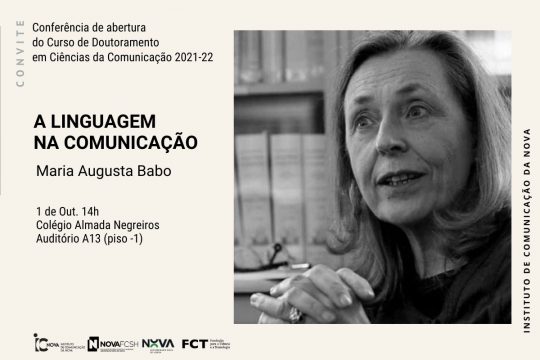 Abertura do Curso de Doutoramento em Ciências da Comunicação 2021-22