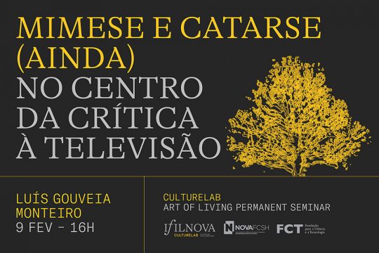 Mimese e Catarse (ainda) no centro da crítica à televisão