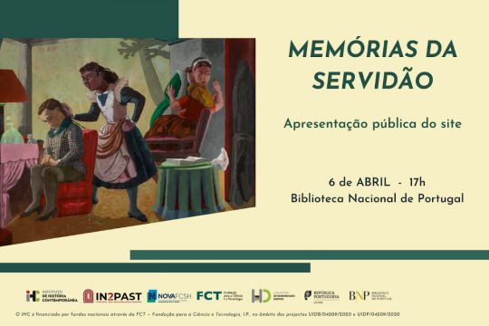Memórias de Servidão — Apresentação pública do site