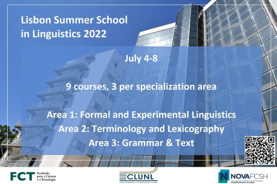 Lisbon Summer School in Linguistics 2022 (LSSL2022)