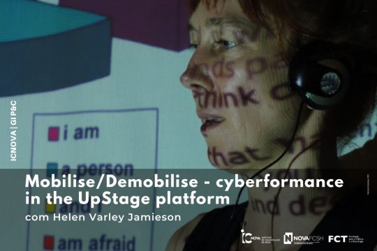 Mobilise/Demobilise - Cyberformance in the UpStage platform, com Helen Varley Jamieson