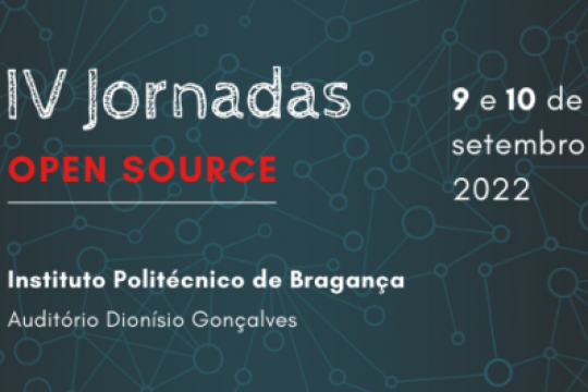 IV Jornadas de Open Source | 9-10  Setembro