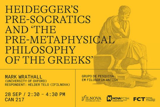 Heidegger’s Pre-Socratics and ‘the Pre-Metaphysical Philosophy of the Greeks’