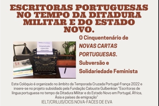 Outubro 2016 - Literatura Colonial Portuguesa