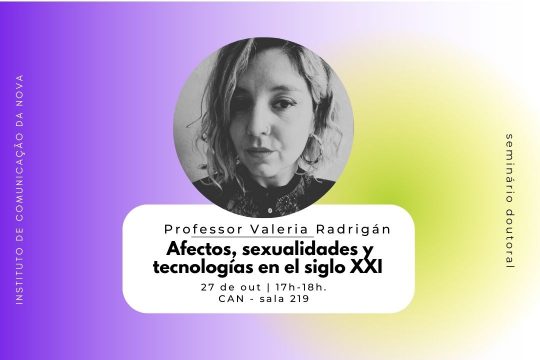 Afectos, sexualidades y tecnologías en el siglo XXI, com Valeria Radrigán