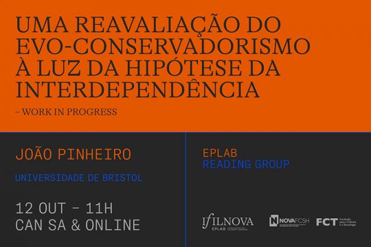 João Pinheiro – Uma Reavaliação do Evo-conservadorismo à Luz da Hipótese da Interdependência