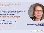 Democracia paritária no Parlamento: Fases da transição e consolidação democráticas em Portugal