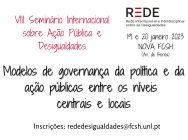 VIII Seminário Internacional sobre Ação Pública e Desigualdades