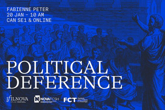 Fabienne Peter | Political deference