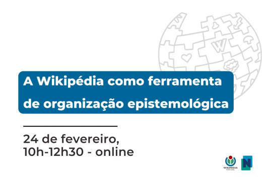 Webinar: A Wikipédia enquanto ferramenta de organização epistemológica e disseminação de conhecimento
