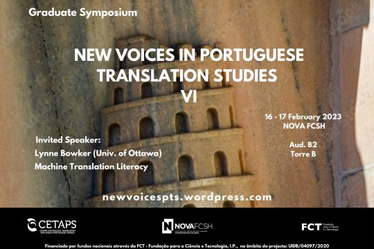 2nd Graduate Symposium in Translation – New Voices in Portuguese