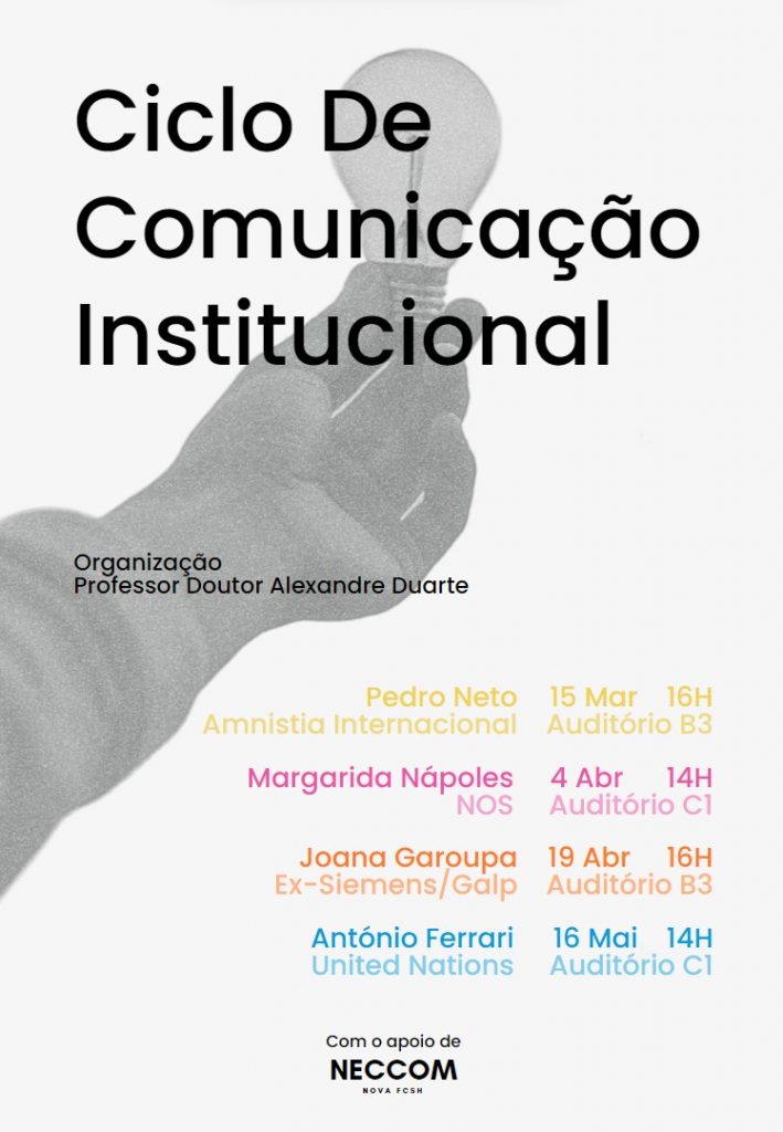 Ciclo de Comunicação Institucional - NOVA FCSH