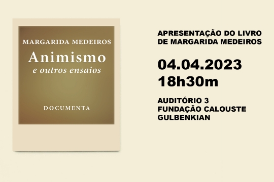 Apresentação do livro “Animismo e outros ensaios”