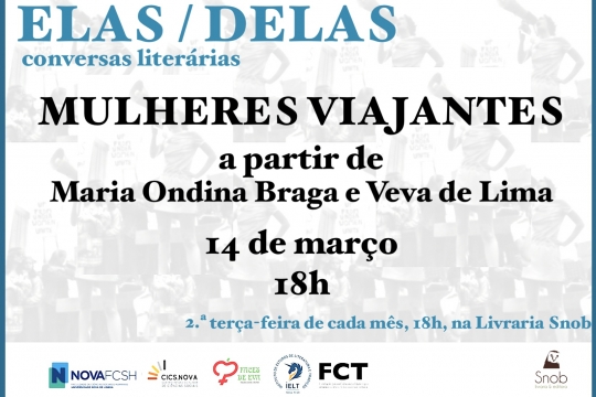 "Mulheres Viajantes" - Tertúlia Literária