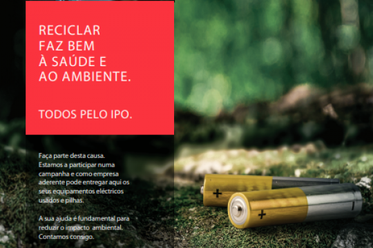 Reciclar faz bem à saúde e ao ambiente