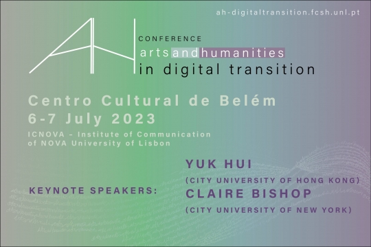 Arts and Humanities in Digital Transition 2023
