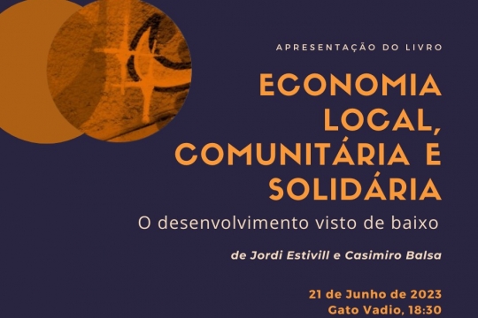 Livro "Economia local, comunitária e solidária. O desenvolvimento visto de baixo"
