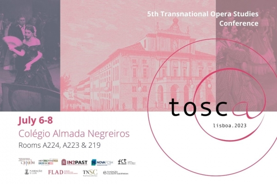 TOSC@ Lisboa 2023 - 5th Transnational Opera Studies Conference