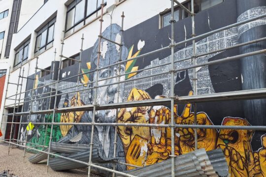 Intervenção no Mural de Salgueiro Maia levará à sua renovação artística