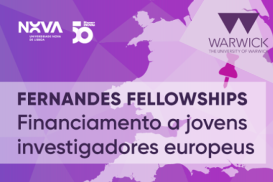 Candidaturas abertas para as bolsas Fernandes Fellowships