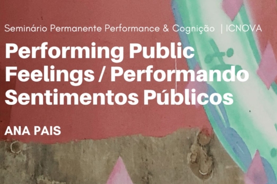 Performando Sentimentos Públicos