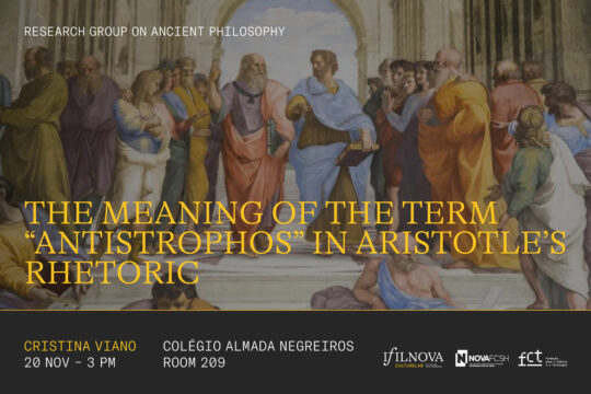 Cristina Viano | The meaning of the term “Antistrophos” in Aristotle’s Rhetoric