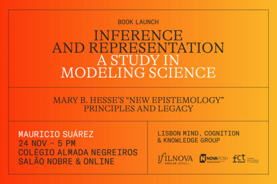 Livro "Inference and Representation. A Study in Modeling Science", de Mauricio Suárez