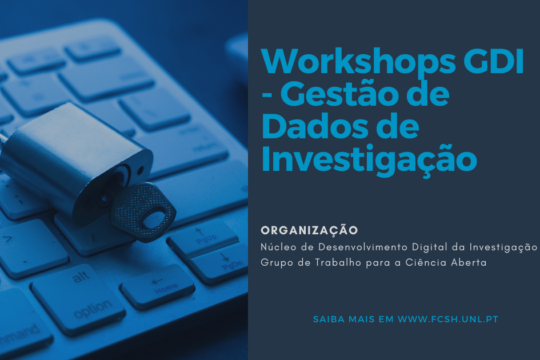 Workshops de Gestão de Dados de Investigação