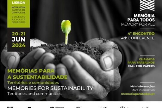 Memória para todos: memórias para a sustentabilidade, territórios e comunidades