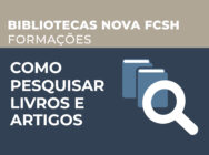 Como pesquisar livros e artigos