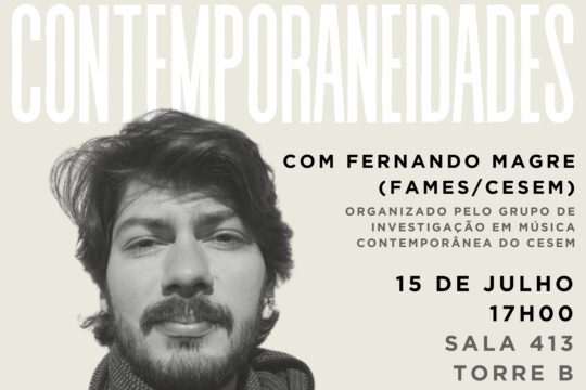 Ciclo Contemporaneidades I “Música-teatro no Brasil: aspectos históricos, historiográficos e composicionais”