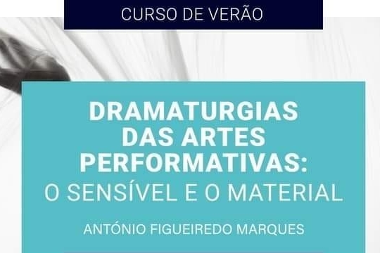 Dramaturgias das artes performativas: o sensível e o material