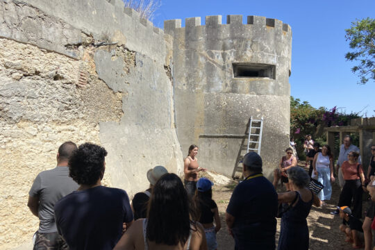 Trabalhos Arqueológicos no Castelo de Almada 2025 _ Dia Aberto