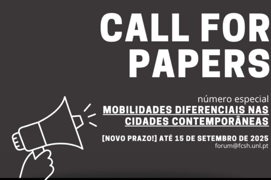 CALL FOR PAPERS - Mobilidades diferenciais nas cidades contemporâneas
