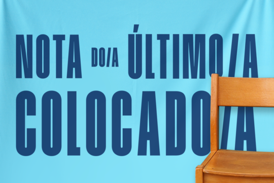 1.ª fase do Concurso Nacional de Acesso: nota do/a último/a colocado/a 2025/2026