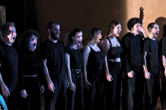 Exercício final de Butoh
